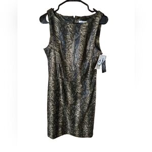 Cdc rampage clothing snakeskin look dress sz 10 nwt